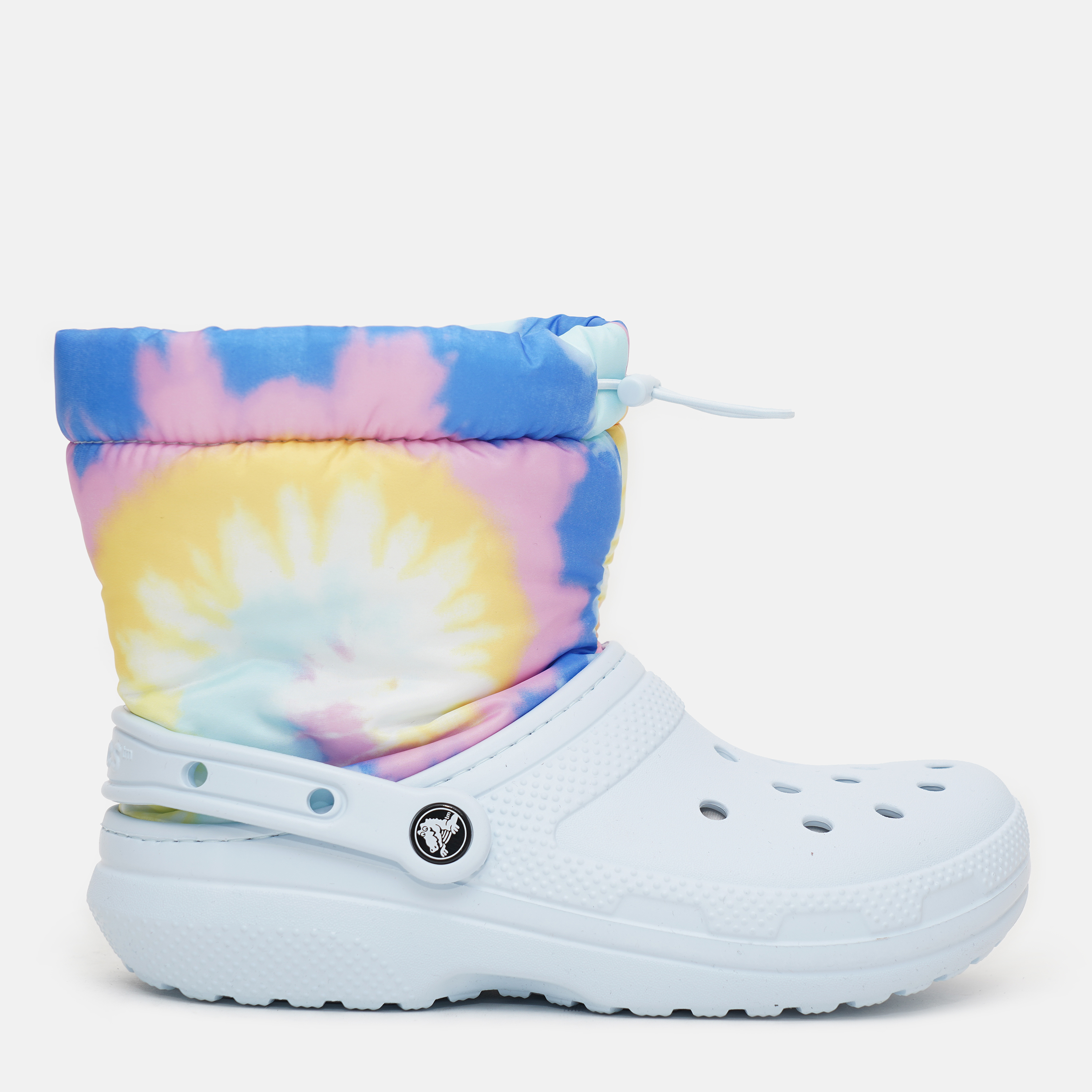 

Резиновые сапоги Crocs Classic Lined Neo Puff Tie Dye Boot 207328-4JQ 38 (M6W8) 24.6 см Mineral Blue