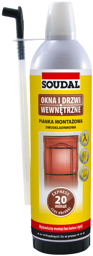 

Двухкомпонентная пена Soudal 400 мл светло-зеленый Soudafoam 2k [000010000004002K00]