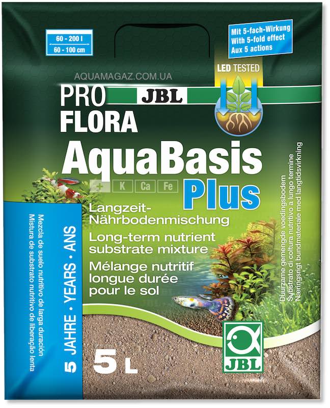 

Питательная подложка JBL AQUABASIS PLUS 5 л