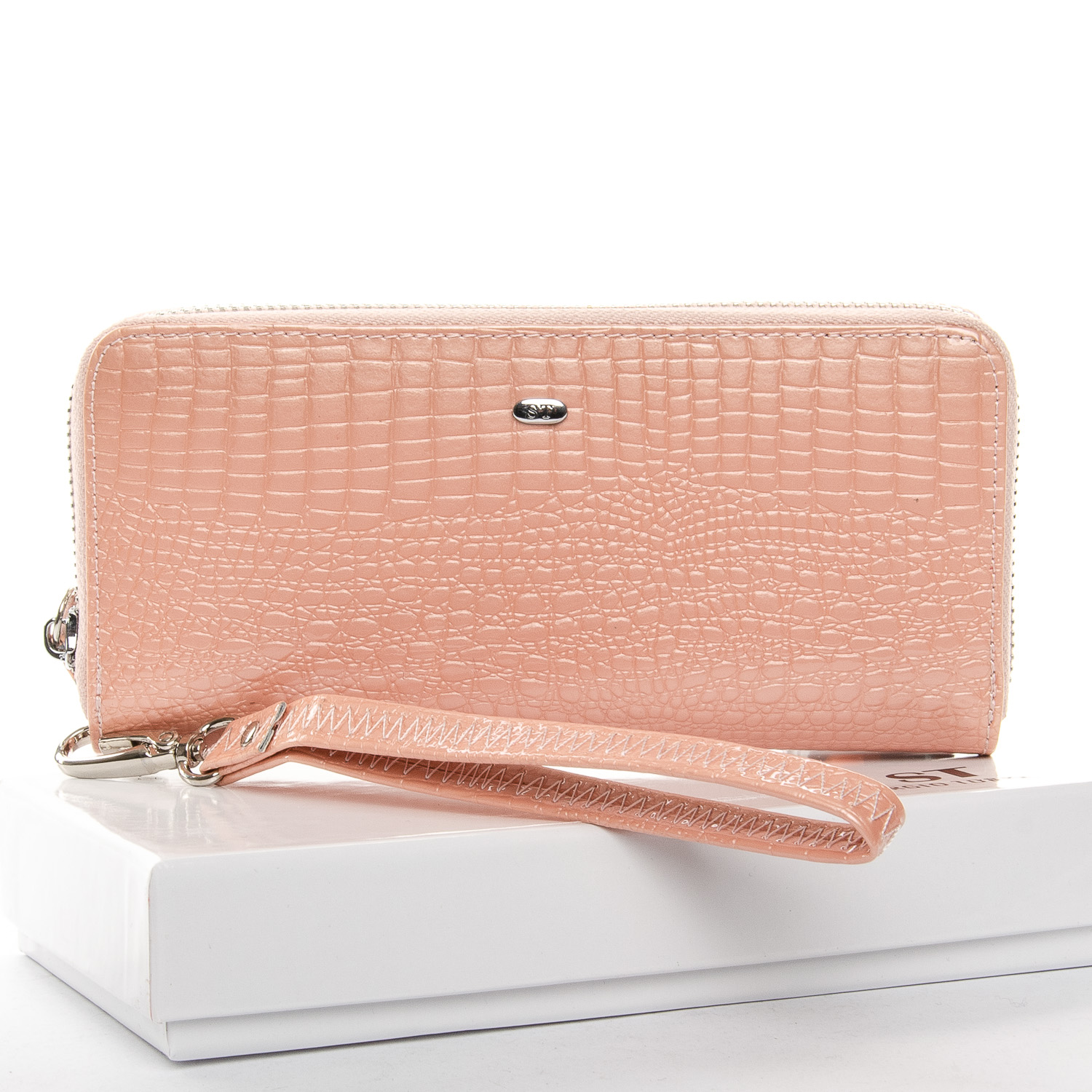 

Женский кожаный кошелек ST 32880 pink