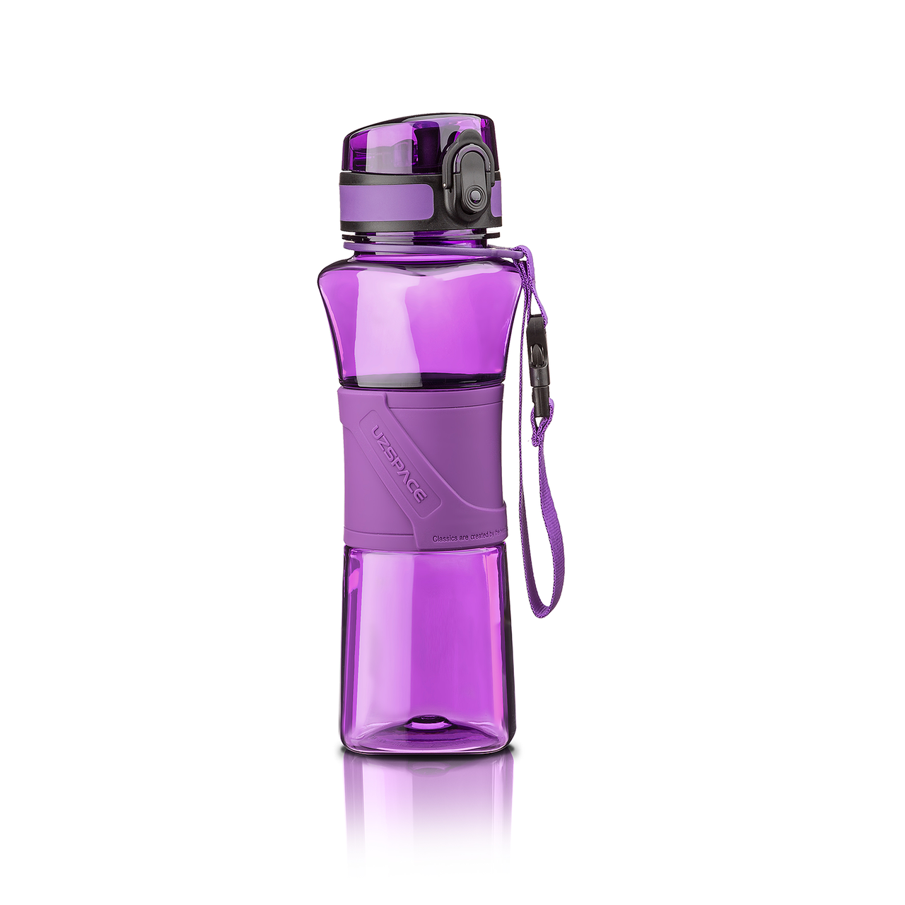 

Бутылка для воды Uzspace Twisted Glance-Tritan 500мл 6010 Purple