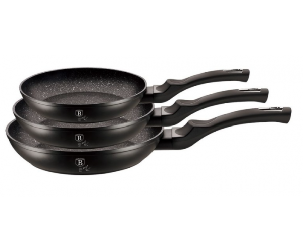 

Набор сковород Berlinger Haus Black Silver Line (BH-6159)