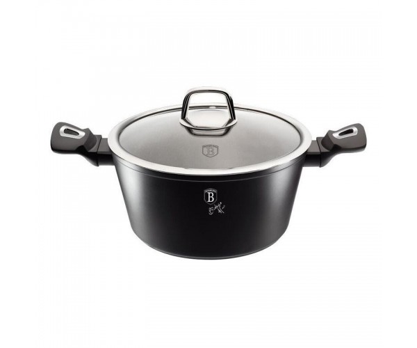 

Кастрюля с крышкой Berlinger Haus Black Silver Line Collection (BH-1851)