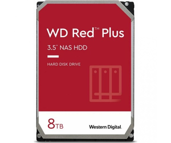 

Жесткий диск 3.5" 12Tb WD (WD120EFBX) Red Plus