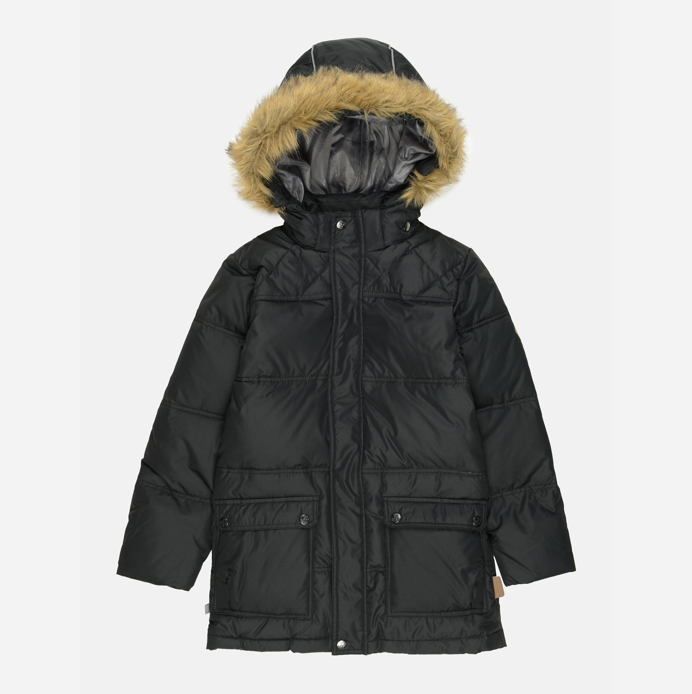 Акція на Підліткова зимова пухова куртка-парка для хлопчика Huppa Lucas 17770055-70009 182 см від Rozetka