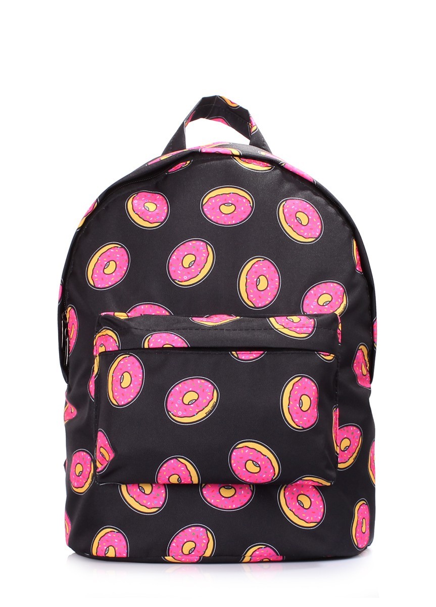 

Молодежный рюкзак Poolparty backpack-donuts с пончиками