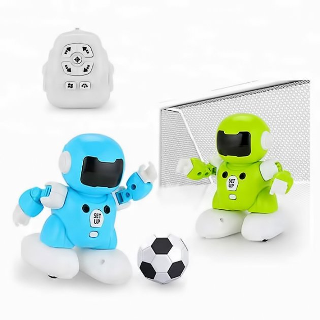 

Детский игровой набор Роботы-футболисты на радиоуправлении для двоих SOCCER ROBOT CAPTAIN Q 2 шт