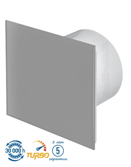 

Вентилятор Awenta System+ KWT-PTGG 100 - серый мат