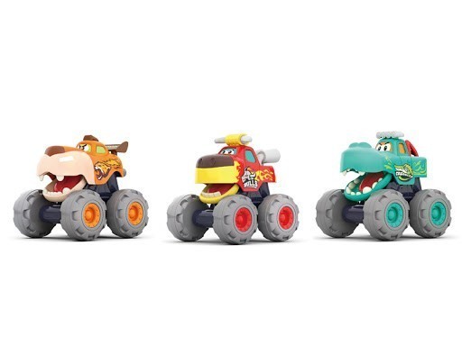 

Монастертрак Monster Trucks Hola набор 3 инерционные машинки животные 3151