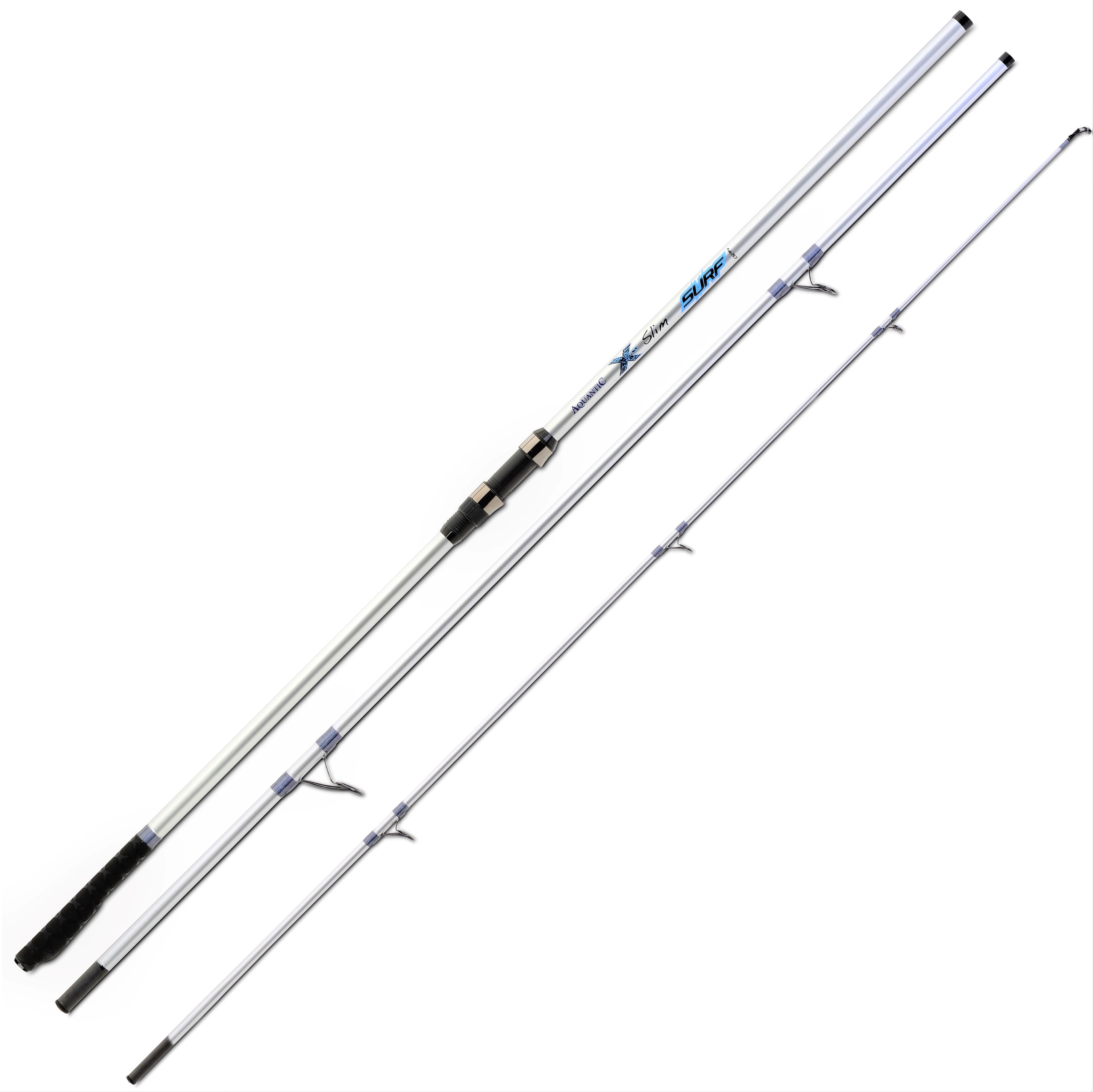 

Вудлище морське серфове AQUANTIC X-Slim Surf 420cm 100-250g 3tlg. (5649421)