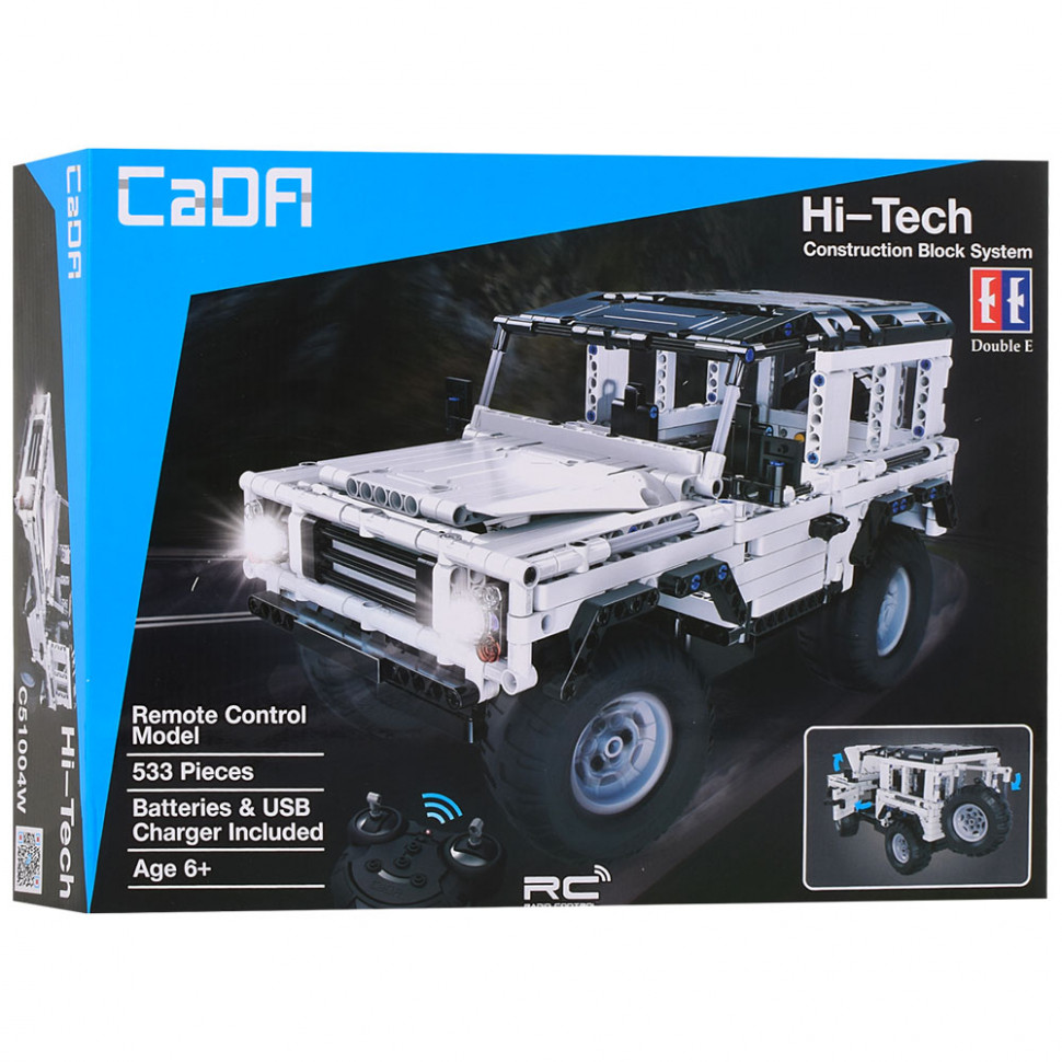 

Конструктор Машинка на радиоуправлении C51004W 533 детали