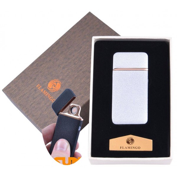 

USB зажигалка в подарочной упаковке "Flamingo" (Двухсторонняя спираль накаливания) XT-4880-3