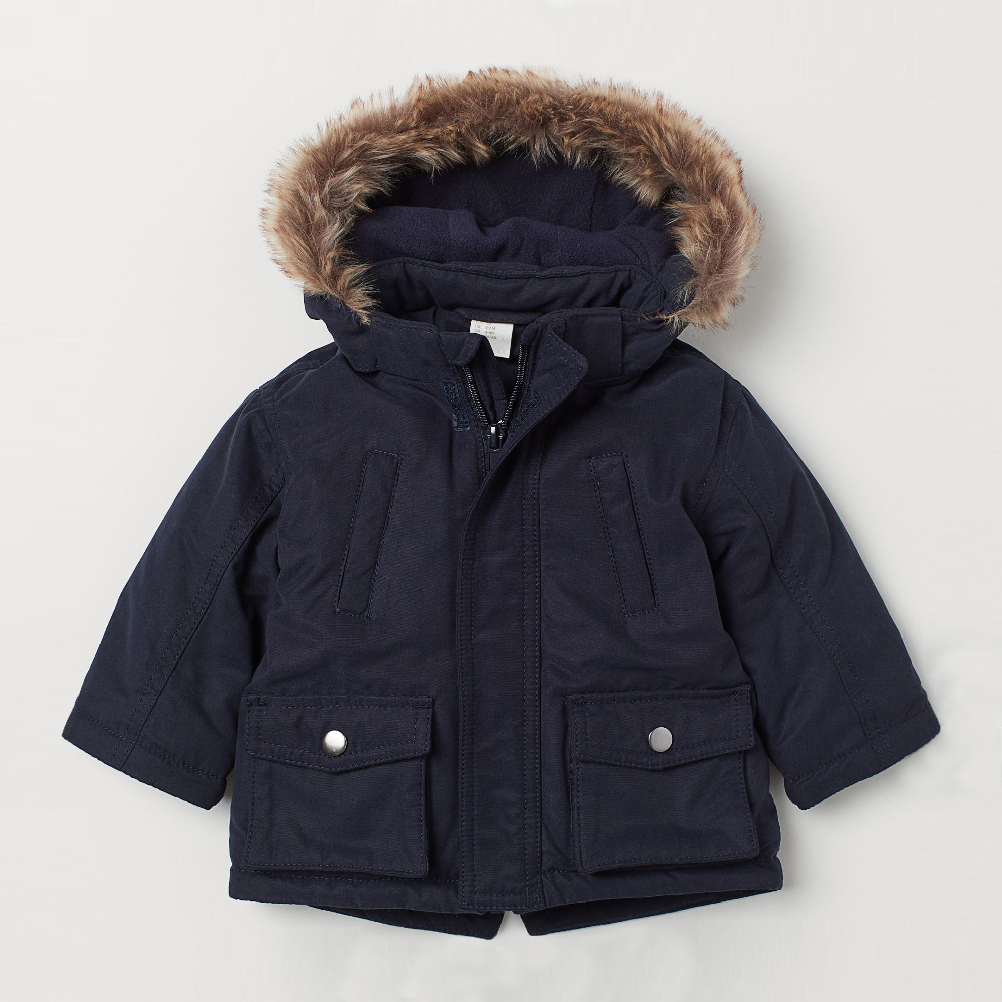 

Демисезонная куртка H&M 0734918 86 см Темно-синяя