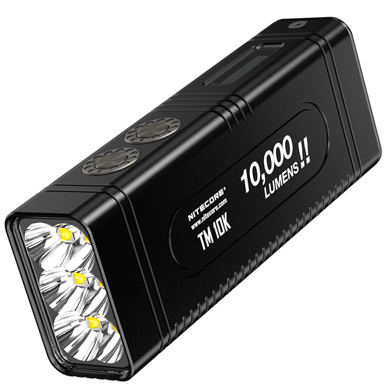 

Мощный перезаряжаемый фонарь Nitecore TM10K