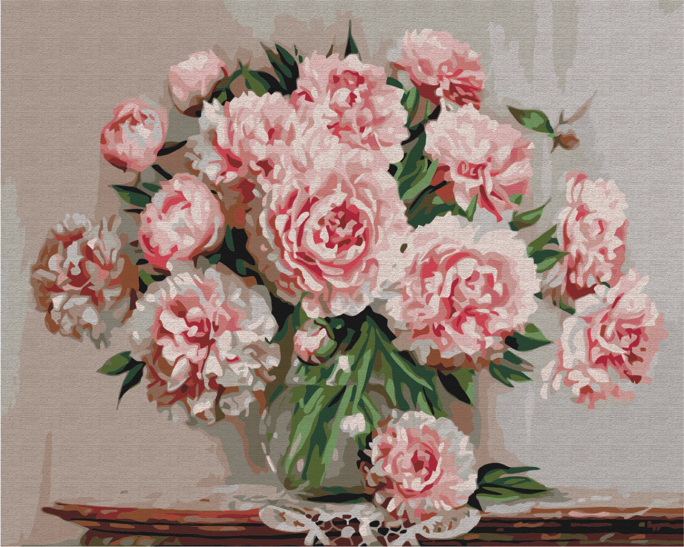 

Картина по номерам Brushme Садовые пионы 40 x 50 (BS5581)