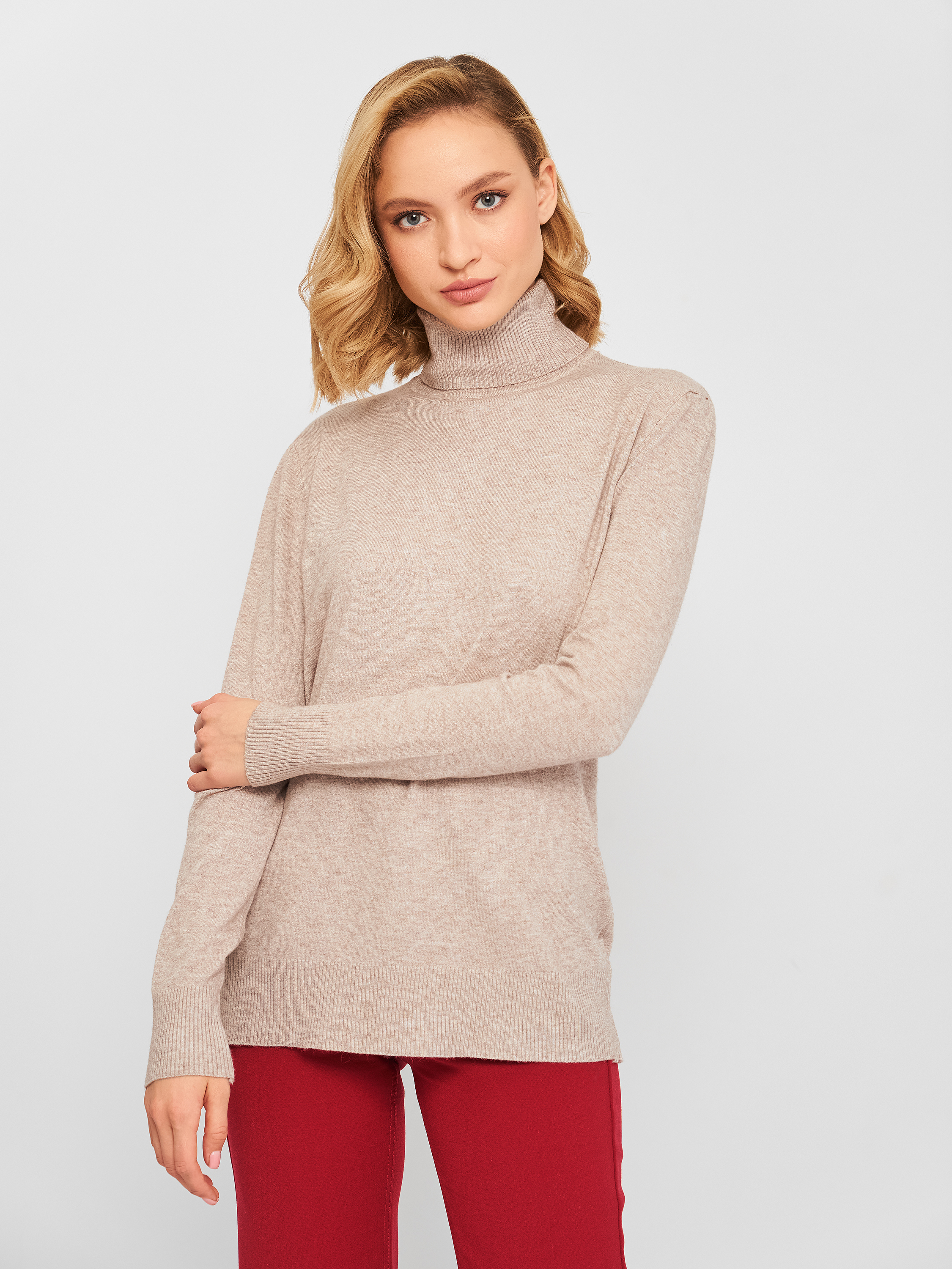 

Гольф Milano 2851 / Темно-бежевый, Гольф Milano 2851 L/XL Темно-бежевый