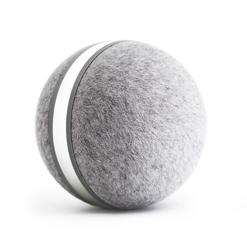 

Мячик для собак и кошек Wickedball Artificial Wool (Серый)