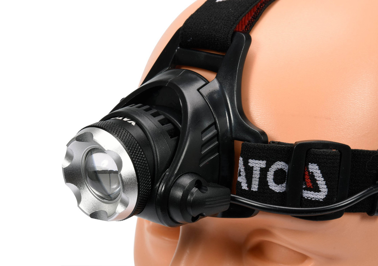 

Фонарь на лоб светодиодный XM-L2 CREE YATO 10 Вт 450 лм 4 х АА
