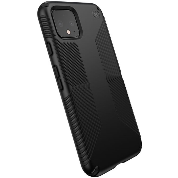 

​Антибактериальный противоударный чехол бампер Speck Presidio Grip Designed for Impact Google Pixel 4 Black