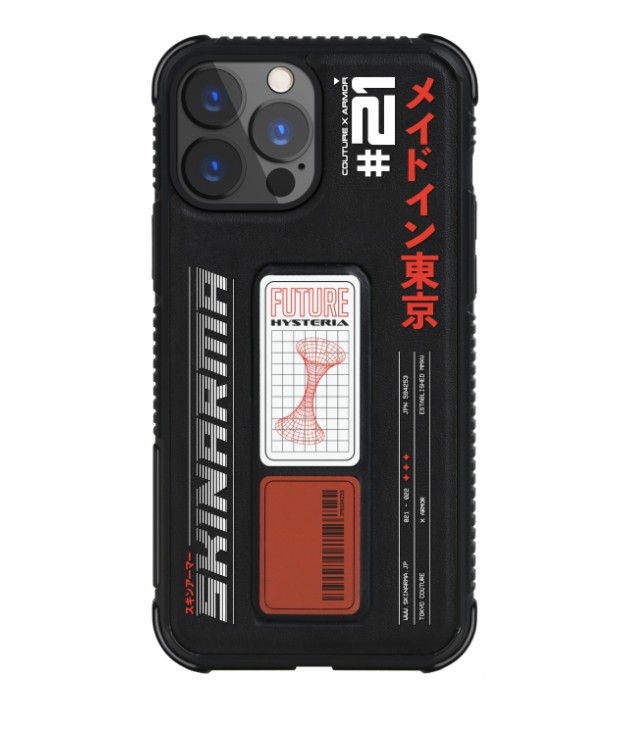 

Черный чехол Skinarma Sokudo для iPhone 13 Pro Max (6.7) Black