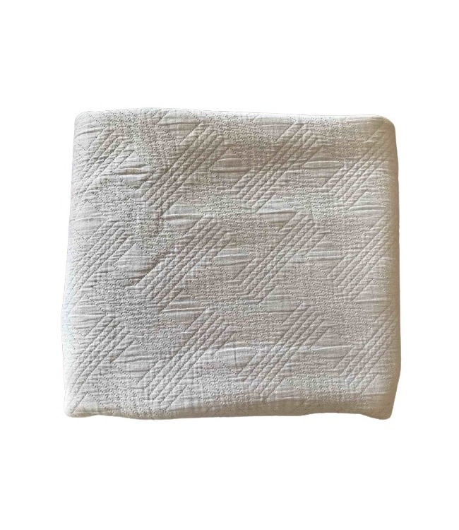 

Хлопковое покрывало Zugo Home Helsa серое 220*230 ts-02757