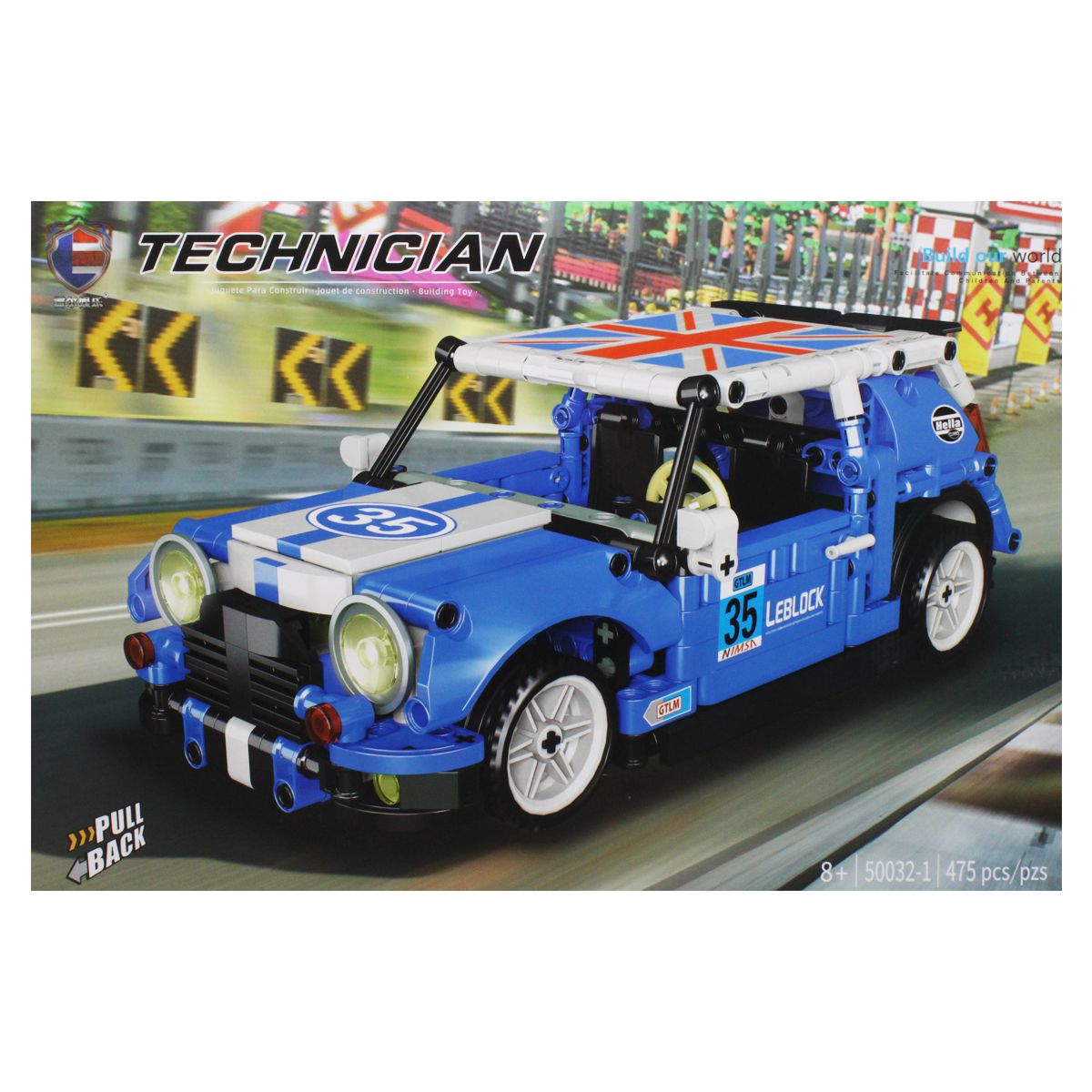 

Авто-конструктор Technician 475 дет MiC (50032-1/2/3/4) (170543)