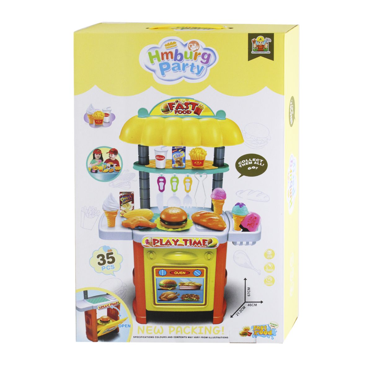 

Игровой набор Магазин Фаст-фуд MiC (36778-110/111/113) (174088)