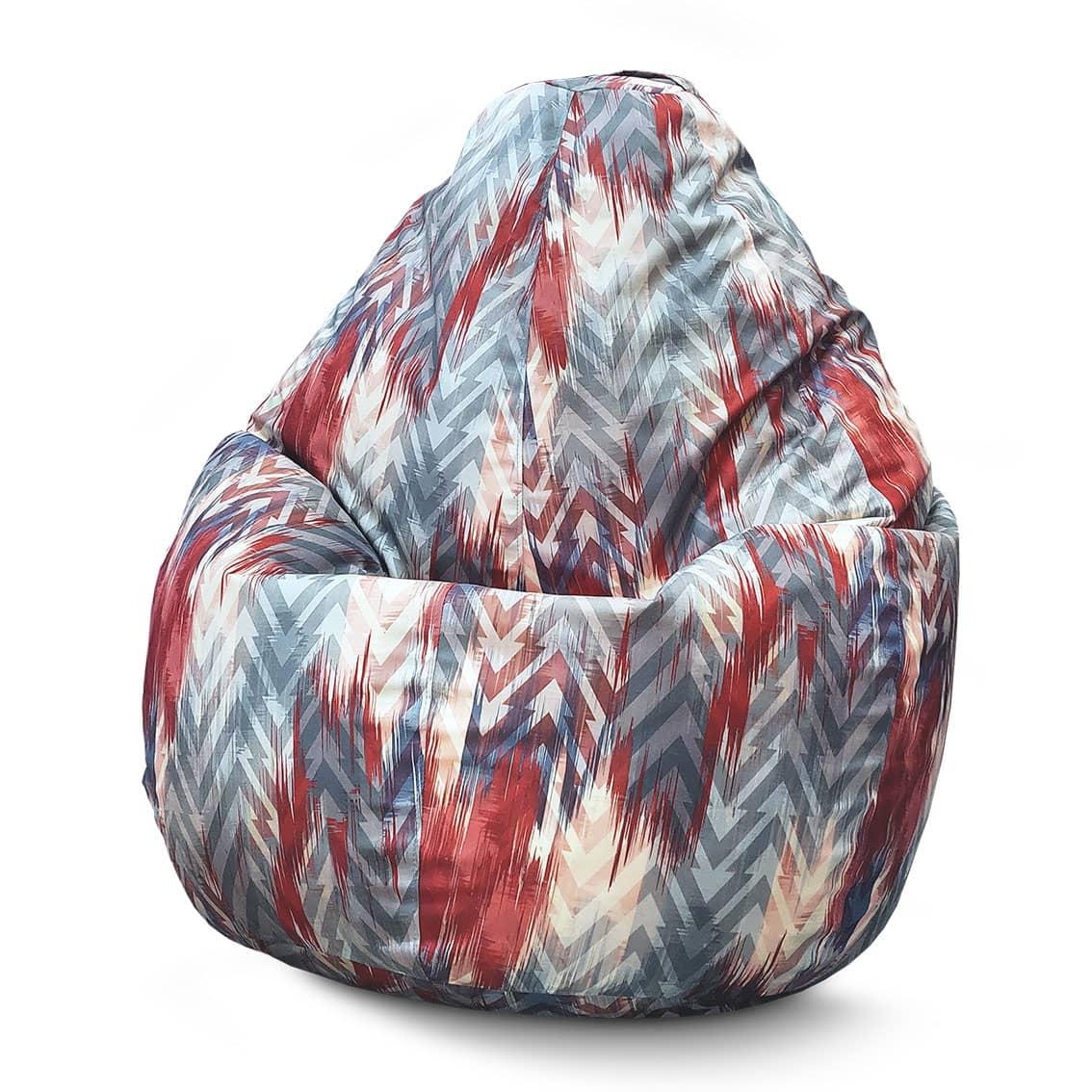 

Кресло мешок груша iPuff "Zetta Navy" Флок XXXL (100x135 см)