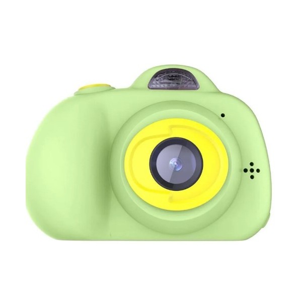 

Детский цифровой фотоаппарат+камера с дисплеем и камерой Kids Camera зеленый