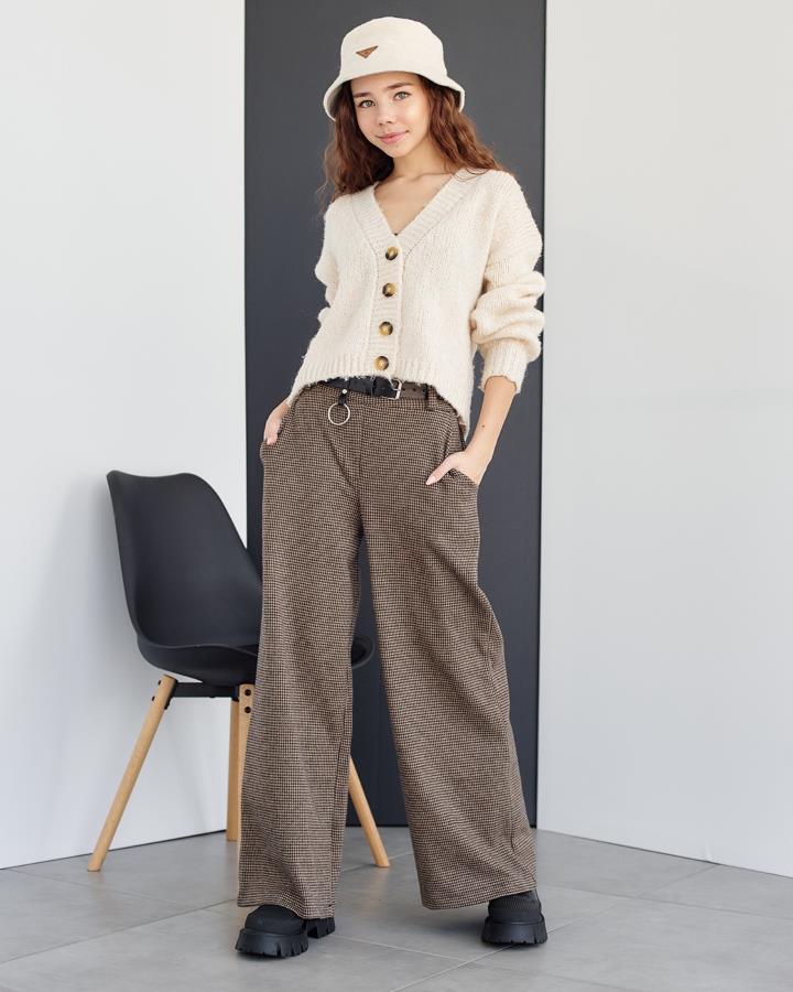 

Брюки Madlen пд6278 коричневий 134