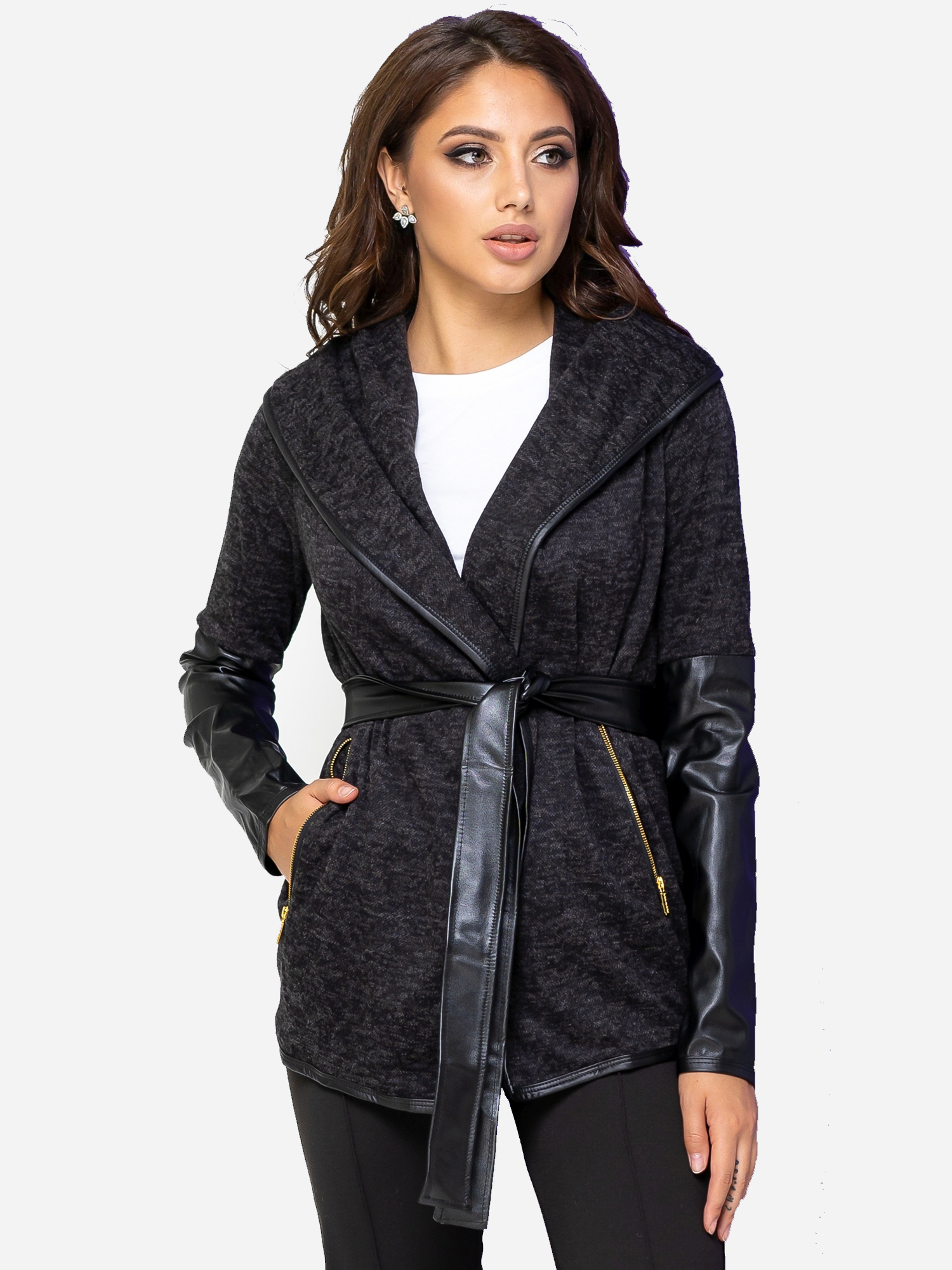 

Кардиган Jaklin 7743  Черный, Кардиган Jaklin 7743 S Черный