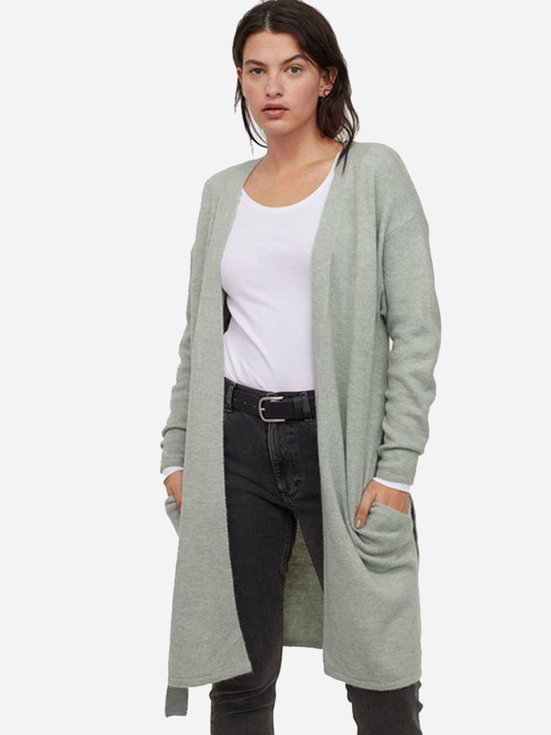 

Кардиган H&M 0822860-1 M Мятный
