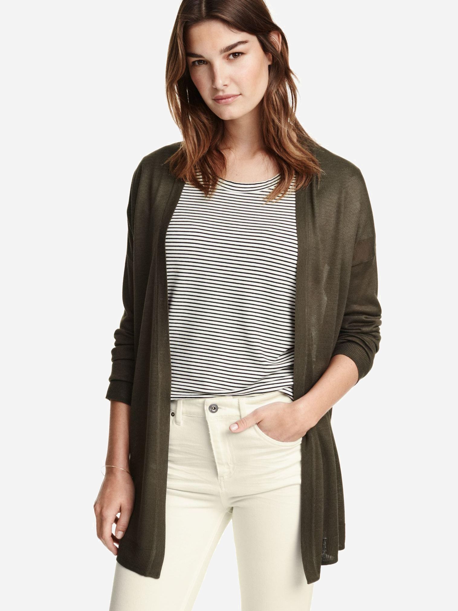 

Кардиган H&M 1293934-ACXW L Темно-серый