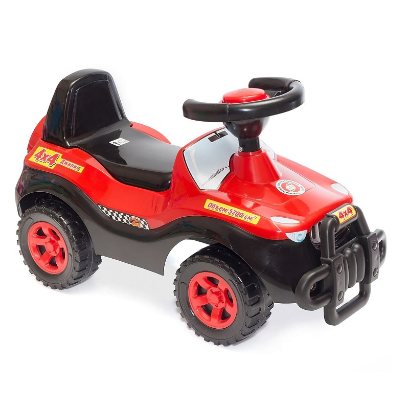 

Толокар-Каталка Джипик "ORION" Black/Red (82003)