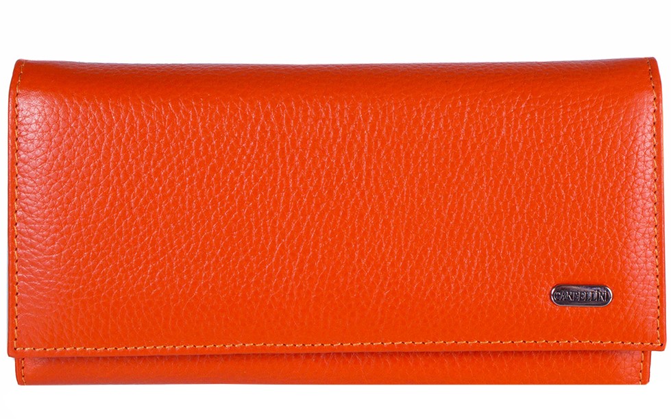 

Кошелёк Canpellini 346-302 кожаный Оранжевый