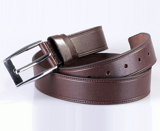 

Ремень Y.S.K. 4_2028 кожаный Коричневый