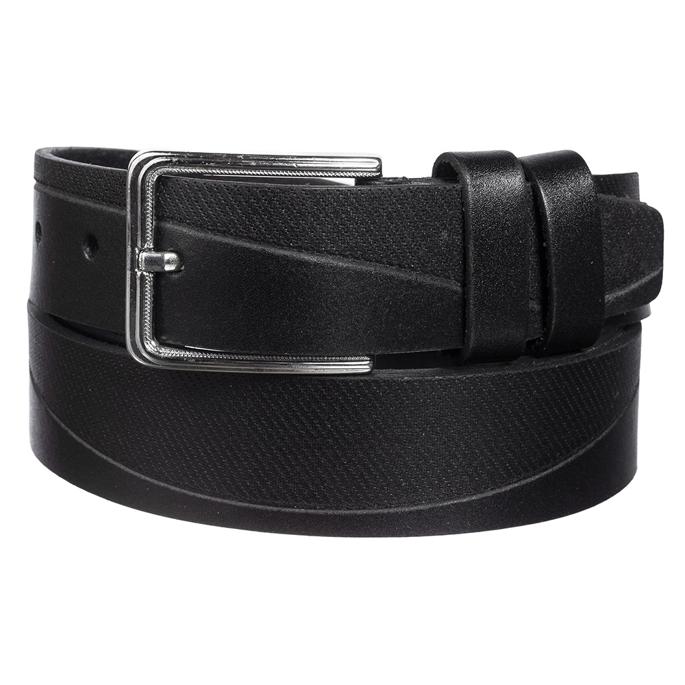 

Ремень Y.S.K. 3,5-3057-1 кожаный Черный