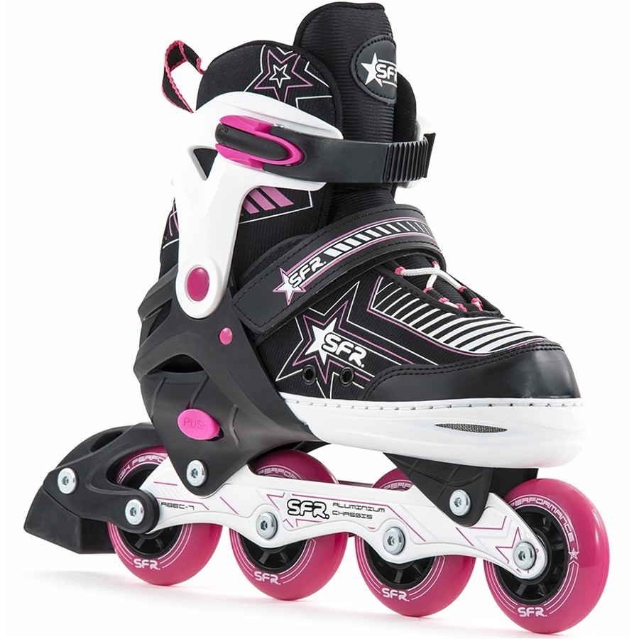 

Детские роликовые коньки SFR Pulsar 25.5-29 pink RS480-PK-29