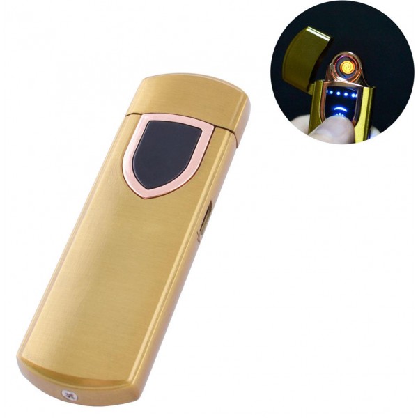 

USB зажигалка HL-71 Gold