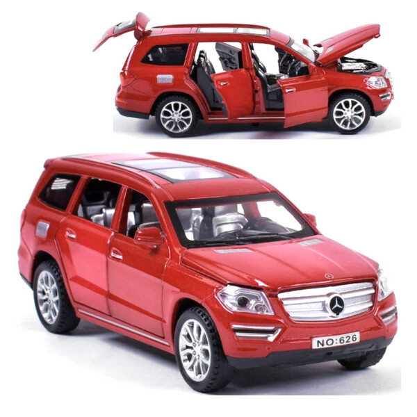 

Машинка Mercedes-Benz GL 500 коллекционная моделька игрушечная металлическая 1:32 Красный (4794729)