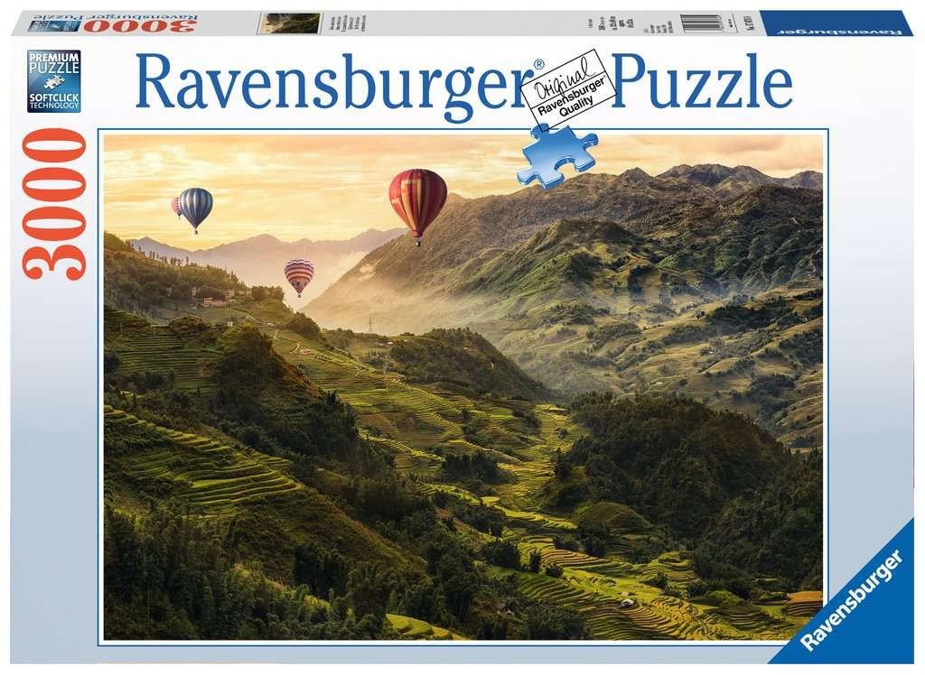 

Пазл RAVENSBURGER Рисовые террасы (17076)