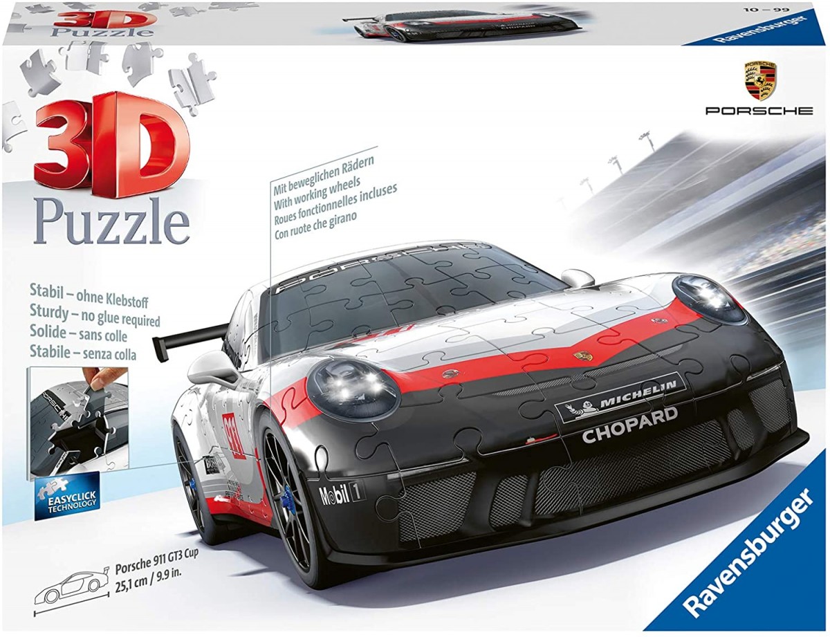 

Пазл 3D Ravensburger Polska Porsche GT3 Cup (11147)