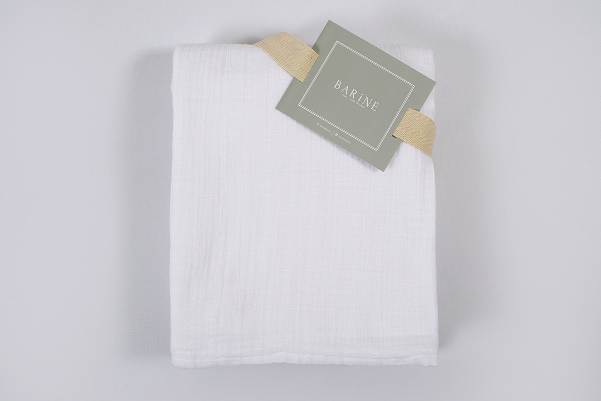 

Покрывало Barine - Muslin white 200*225 белый