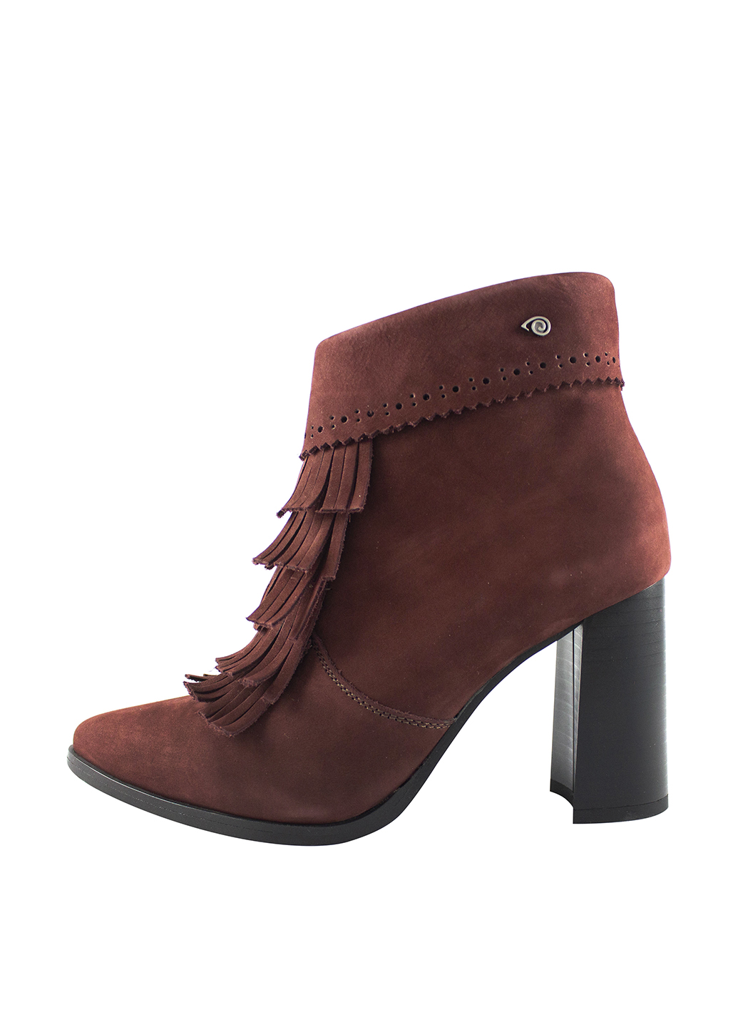 

Ботильоны женские демисезонные бордовые натуральный нубук Украина Kasandra - размер 41 (26,6 см)