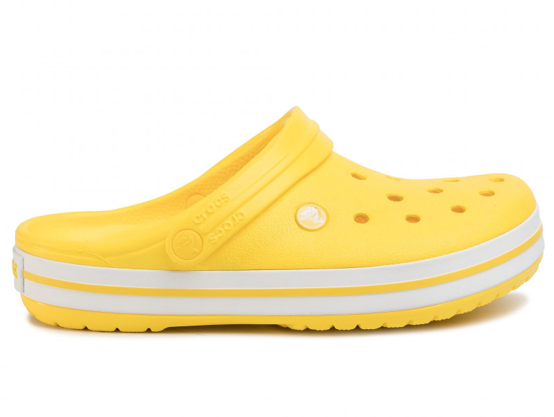 

Жіночі сабо Crocband Lemon/White M4-W6 (36) желтые