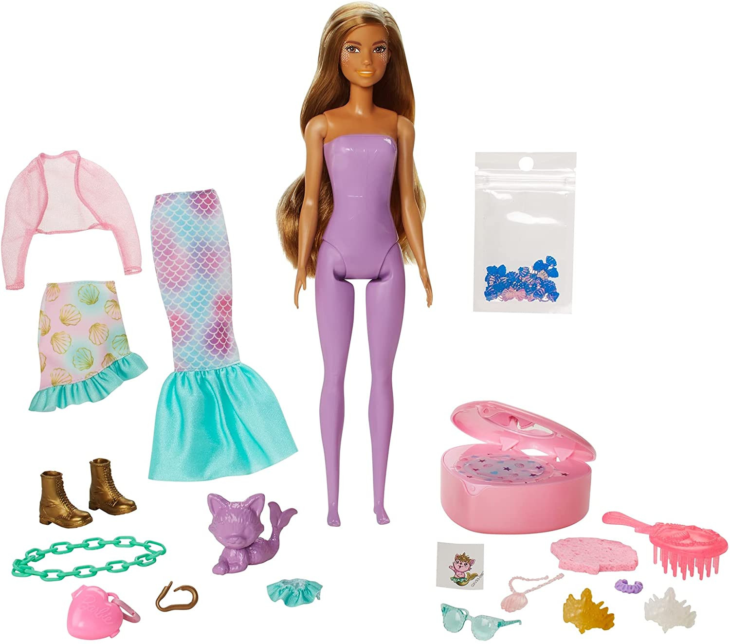 

Кукла Барби Цветной сюрприз Русалка Barbie Color Reveal Peel Mermaid