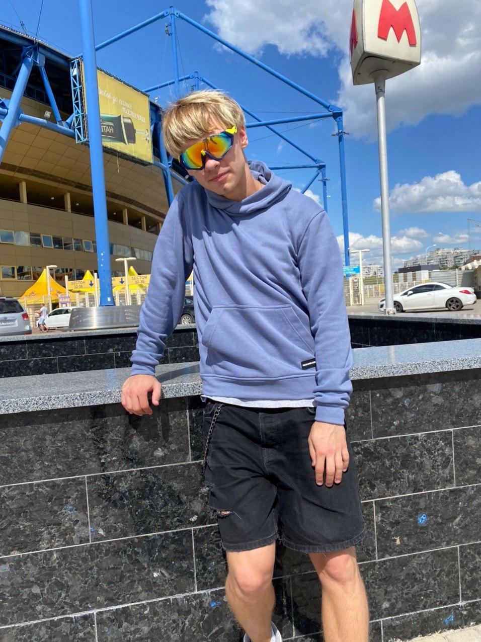 

Худи Red And Dog Head French  Светлый синий 0600, Худи Red And Dog Head French XS Светлый синий 0600