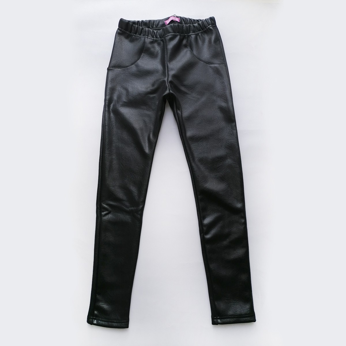 

Лосины кожаные SmileTime Leather на меху рост 164 см Черные (ZO5-15-3)