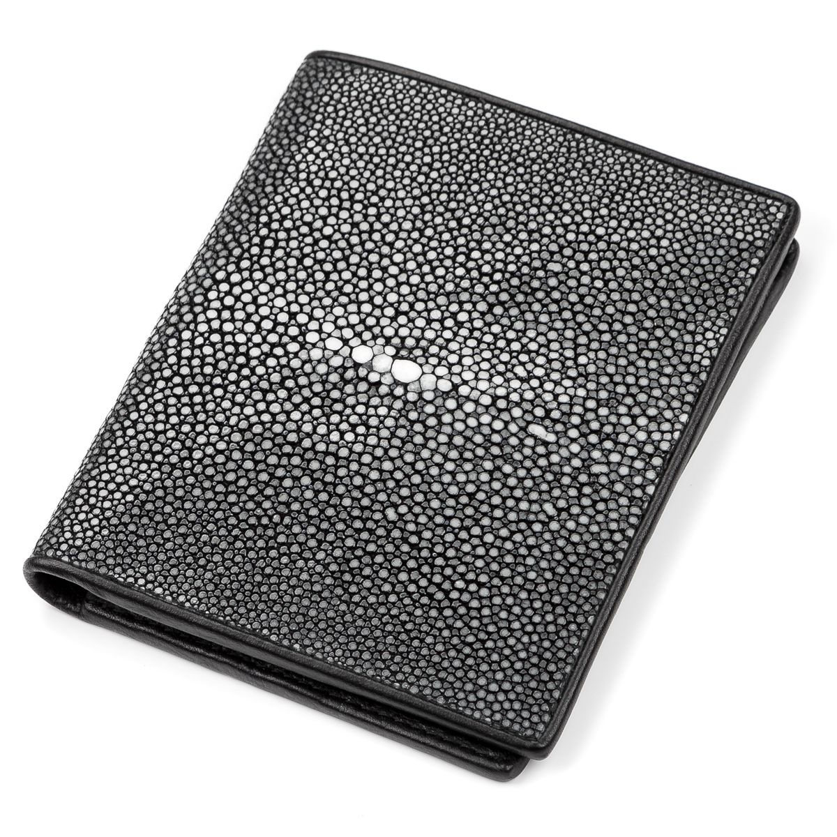 

Кошелёк STINGRAY LEATHER 18057 Кожа ската Черный