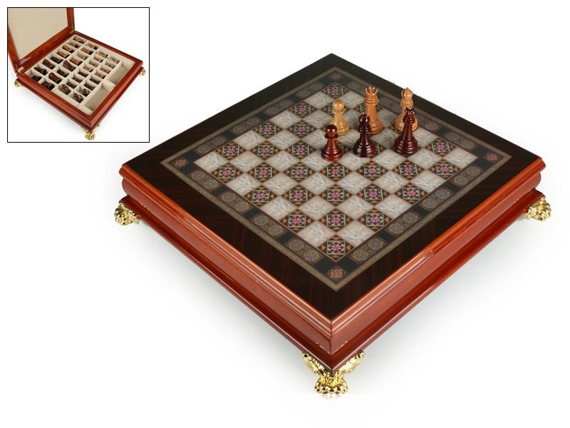 

Игра настольная Elen Шахматы 176-025, 40х40х9см (AND008518)